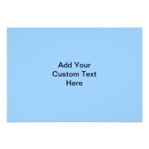 Your Letter. Custom Monogram. Blue Black White. Custom Invitation