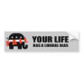 Your Life has a liberal bias Bumper Sticker