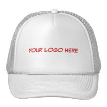 Your Logo on White Cap Hat