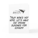 Your Mum's Not Here cards
