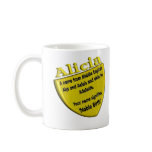 Your name mug, origin and meaning: Alicia