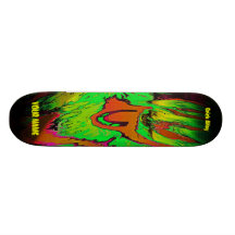 YOUR NAME Tiger Eye Skateboard Deck