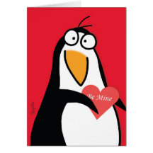 YOUR PERSONAL PENGUIN Valentines by Boynton Card