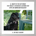Your Photo! Best Friend Catahoula Leopard Dog Mix posters