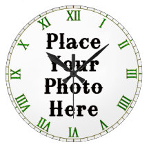 Your Photo Here Wall Clock