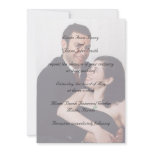 Your Photograph on Wedding Invitations