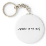 Your place or mine? keychains