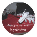 your shoes sticker