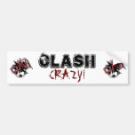 "Your Team" Crazy bumper sticker