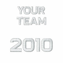 "Your Team Here" customise-able  Embroidery Track Jacket