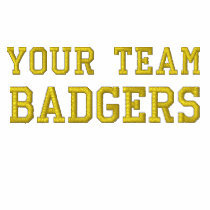 Your Team Name Badgers Embroidered Long Sleeve