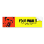 Your Wallet bumper stickers