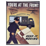 You're At The Front, Keep It Moving Personalized Flyer