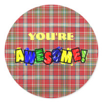 You're Awesome stickers