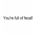 Youre Full Of Fecal t-shirts