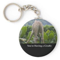 You're Having A Giraffe Key Chains