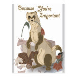 You're Important Postcard