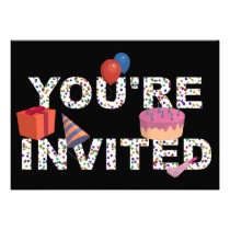 You're Invited invitations