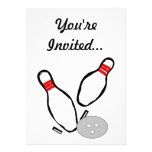 You're Invited Bowling Party Invitation