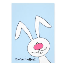 You're Invited Easter Bunny Party Invitation
