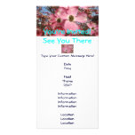 You're Invited! invitations Pink Dogwood Flowers Customised Photo Card