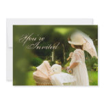 You're invited (Old Fashioned Girl) invitations