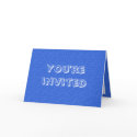 You're invited party card