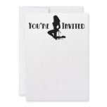 You're Invited Pin Up Girl 2 Invitation