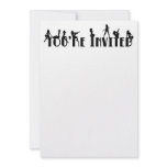 "You're Invited" Pin Up Girls 2 Invitation
