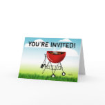 You're Invited to a Cookout invitation (barbeque) cards