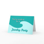 You're Invited To A Jewelry Party Cards