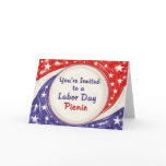 You're Invited to a Labour Day Picnic cards