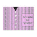 Youre Invited To A Pajama Party postcards