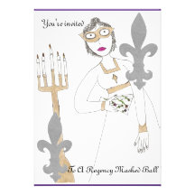 You're invited to a Regency masked Ball