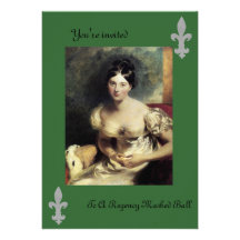 You're invited to a Regency Masked Ball