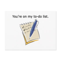 You're On My To Do List