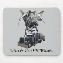 You're Out of Hours Mousemats