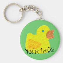 You're The One Key Chains