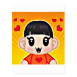 yourri hearts post cards