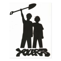 YOURS LOGO postcards