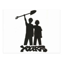 YOURS LOGO postcards