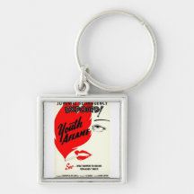 Youth Aflame Keychain