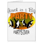 Youth Is 1 Big Party Cards