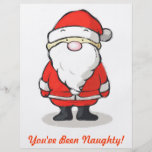 You've Been Naughty! - Christmas Event Flyer
