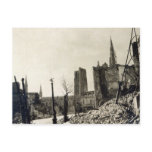 Ypres from Rue de Ville, June 1915 postcards