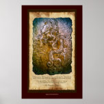 Yucatan Mayan Serpent God Chant Art Print