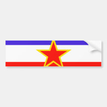 Yugoslavia Bumper Stickers