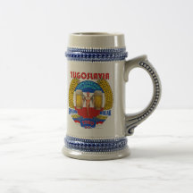 Yugoslavia Spring Break 1980 Stein Coffee Mugs