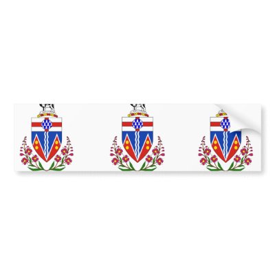 Yukon, Canada Bumper Sticker by bestflag