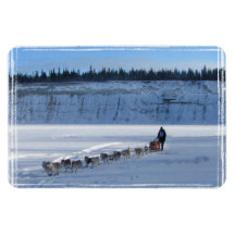 Yukon Quest Team Rectangular Magnet